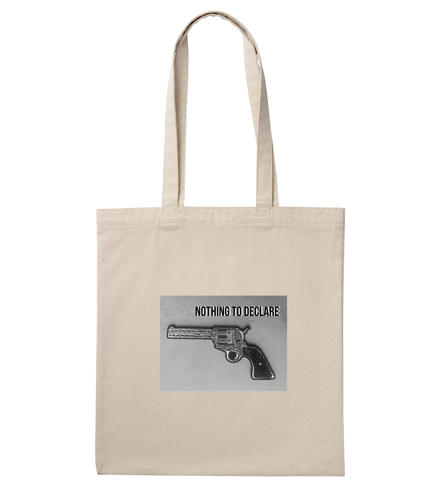 Nothing to declare tote -small