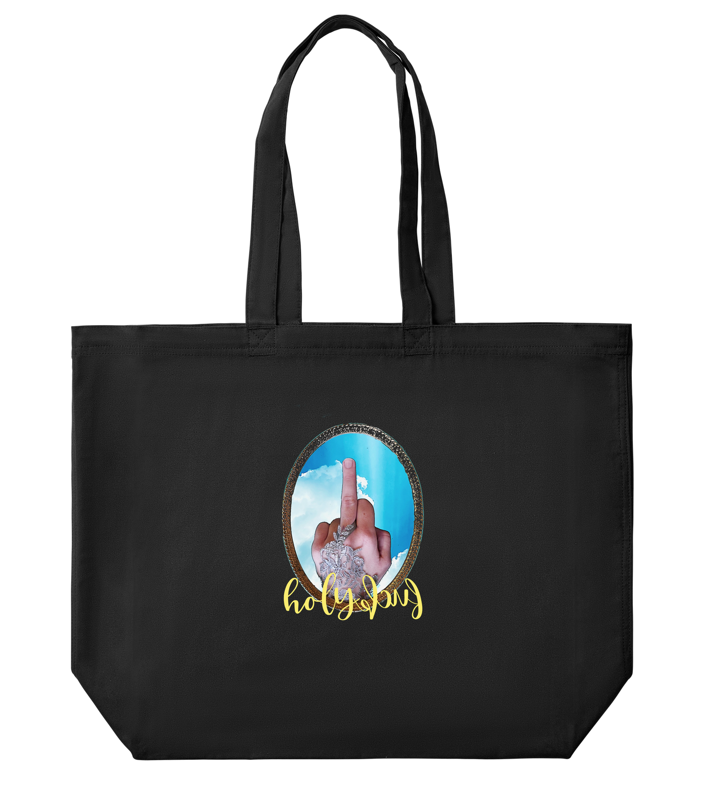 Holy fck tote -large