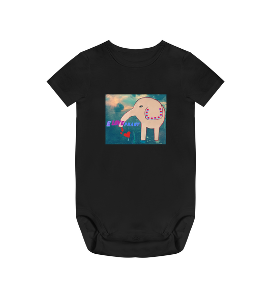 Elovephant baby bodysuit